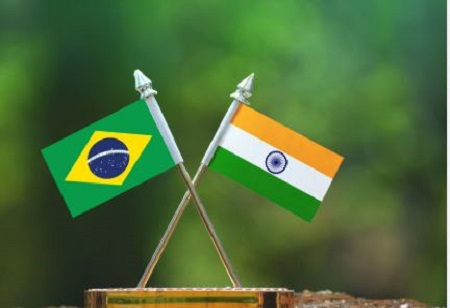 India, Brazil Pledge Stronger Ties in Trade, Tech, and Defence